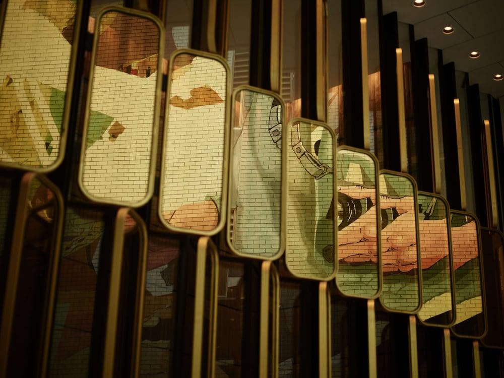 Hilton Melbourne Little Queen Street Esterno foto The 1967–1970 National Football League championship trophies